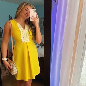 Vince Camuto Yellow Dress